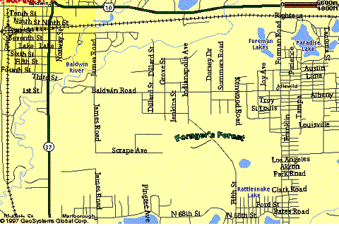 Baldwin Local Map